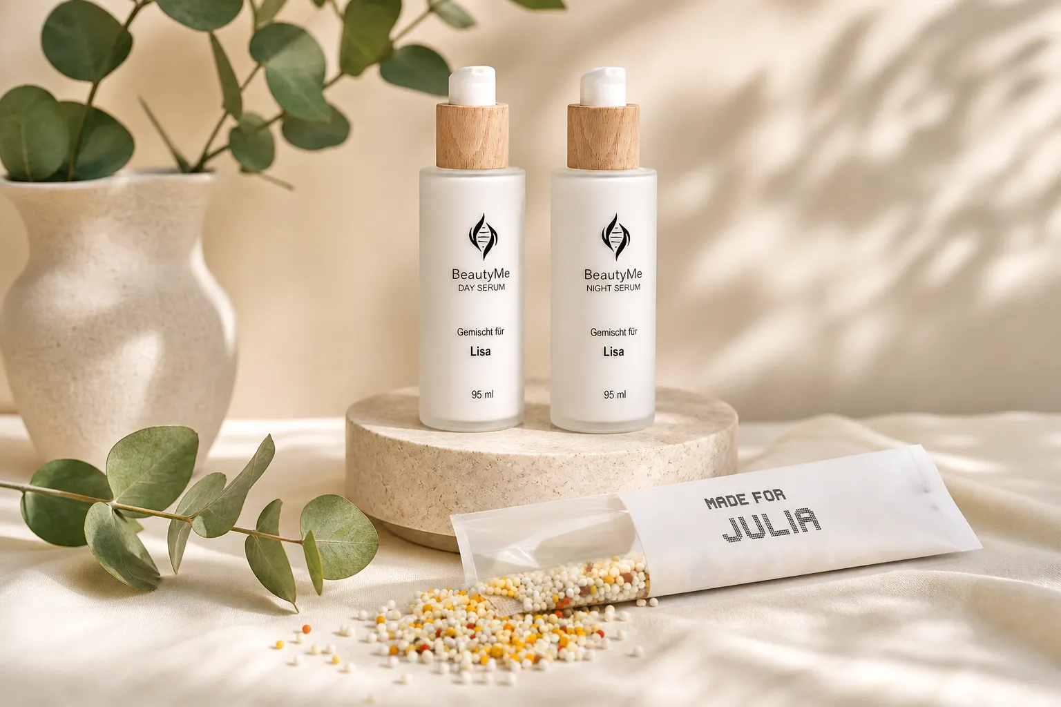 Individualisierte nu:dx Beauty-Produkte