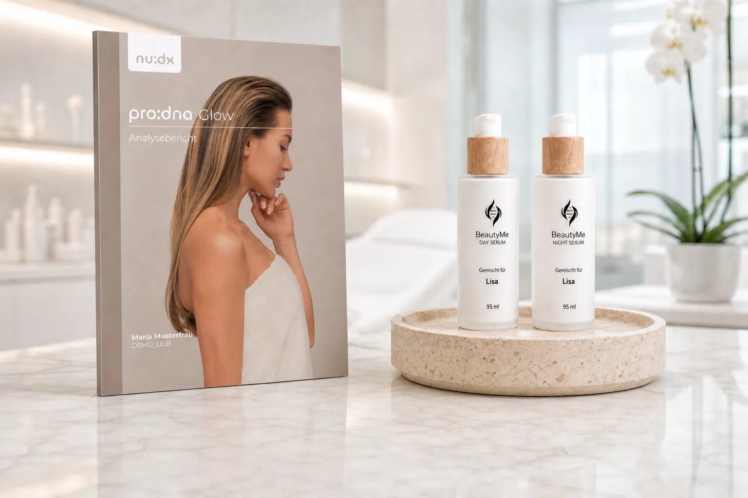Glow Analyse + BeautyMe Tag- & Nachtserum