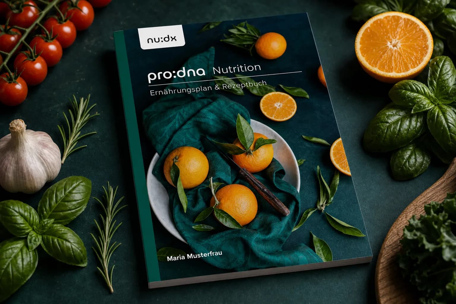pro:dna Athletics Ernährungsplan und Rezeptbuch mit den individuellen Ernährungs-Empfehlungen auf Basis Deiner DNA